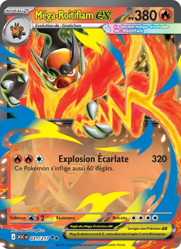 Carte Méga-Roitiflam-ex