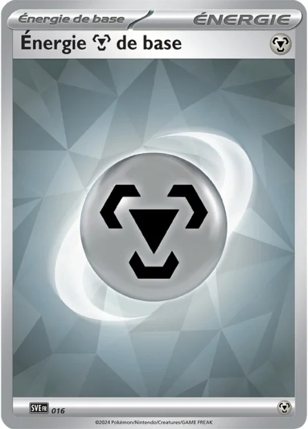 Carte Pokémon Énergie Métal — Écarlate et Violet