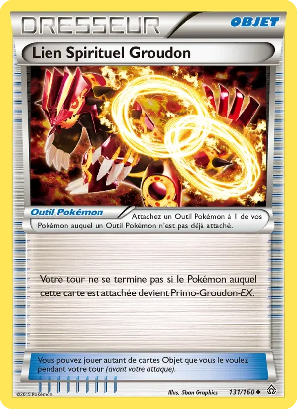 Carte Pokémon Lien Spirituel Groudon — Primo-Choc