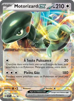 Carte Pokémon Motorizard-ex — Promos Écarlate et Violet
