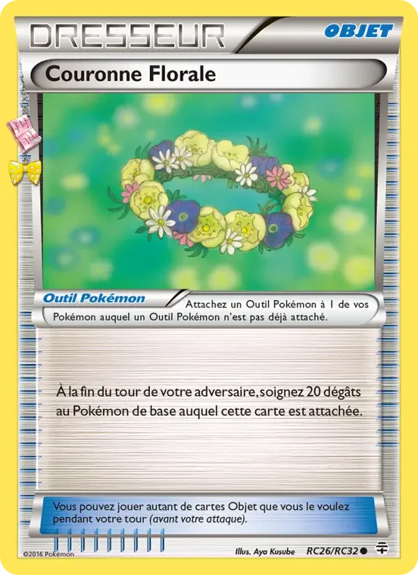 Carte Couronne Florale