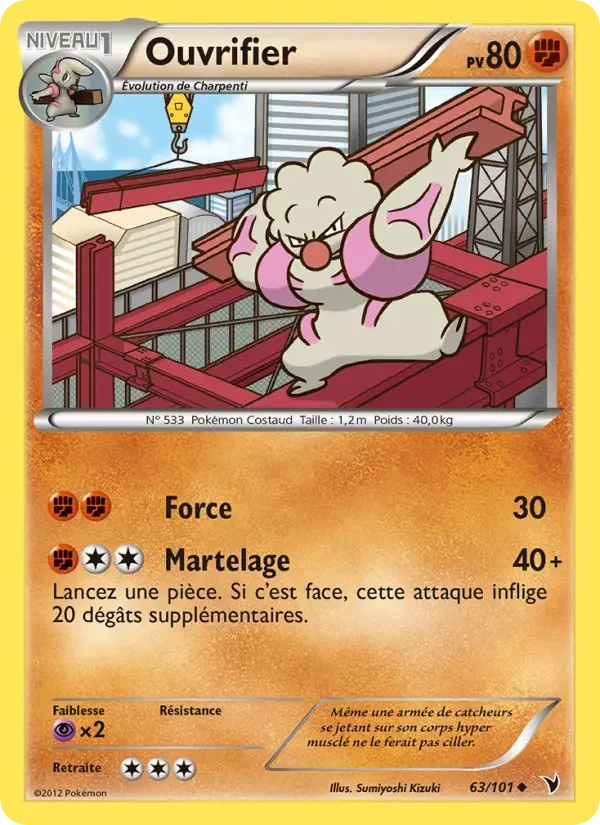 Carte Ouvrifier