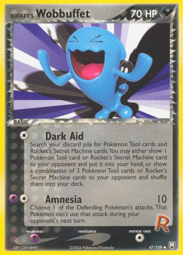 Carte Pokémon Rocket's Qulbutoké — EX Team Rocket Returns
