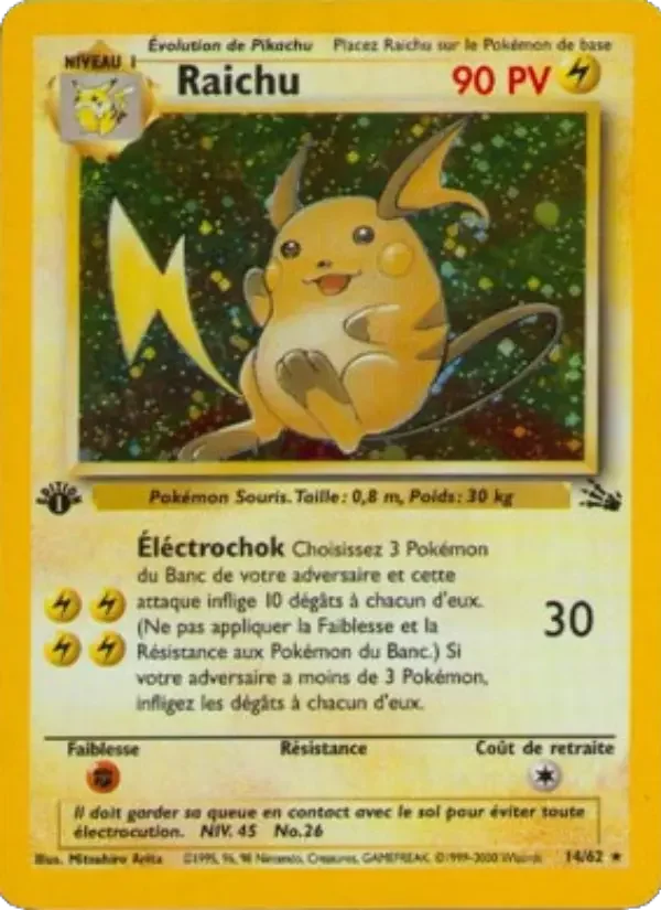 Carte Raichu