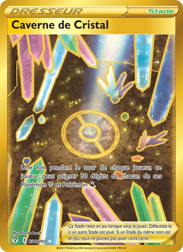 Carte Caverne de Cristal