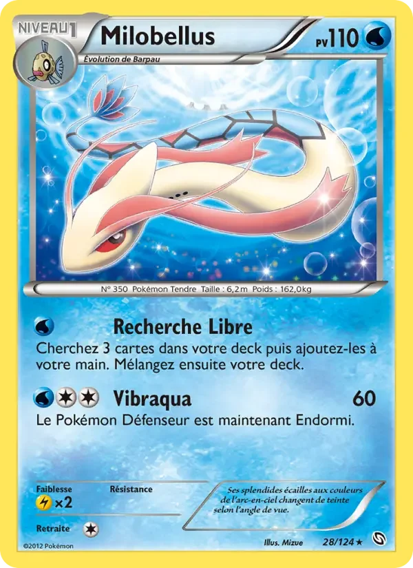 Carte Pokémon Milobellus — Dragons Exaltés