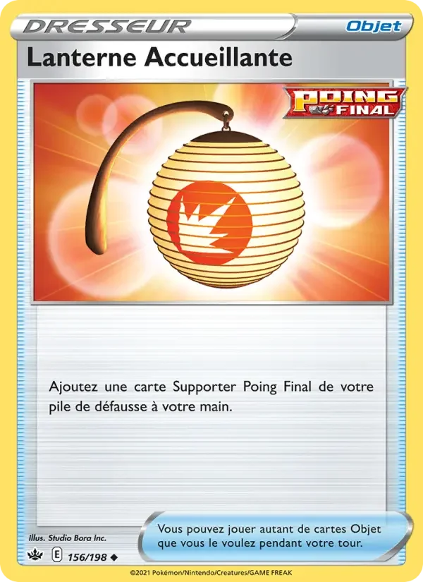 Carte Pokémon Lanterne Accueillante — Règne de Glace