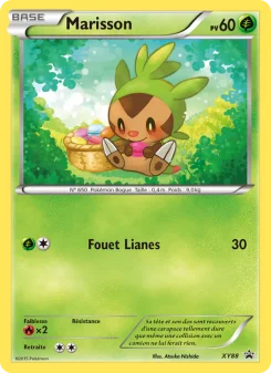 Carte Pokémon Chespin — Promos X&Y