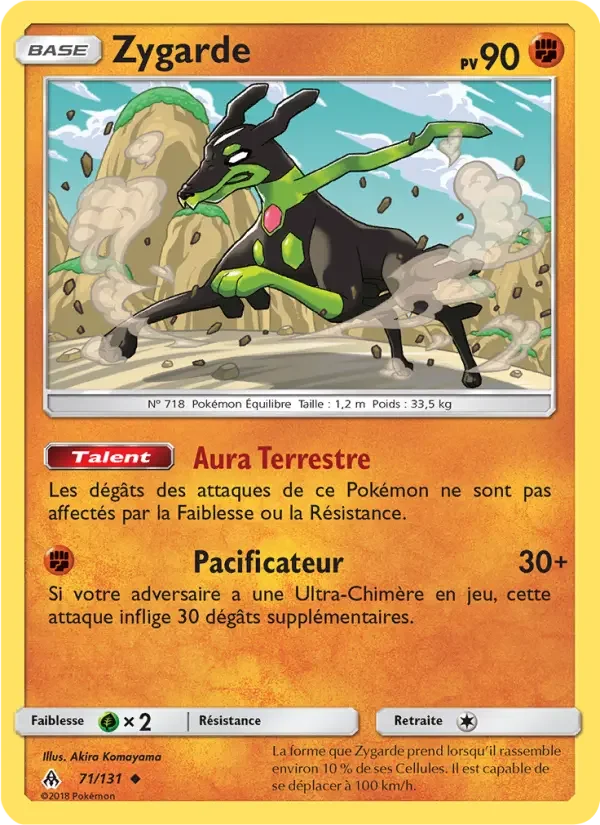 Carte Zygarde