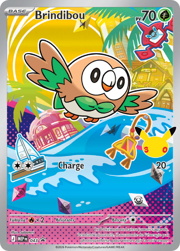 Carte Pokémon Brindibou — Promos Méga-Évolution