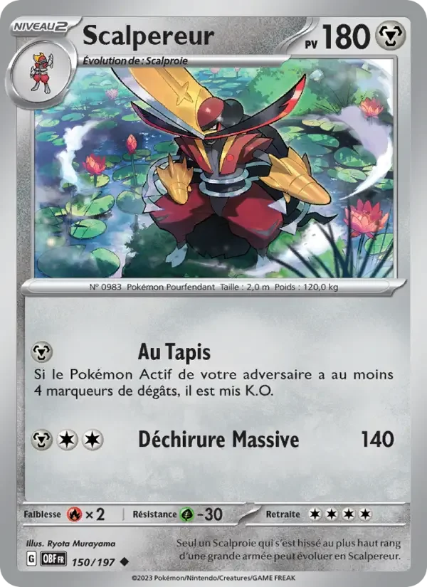 Carte Scalpereur