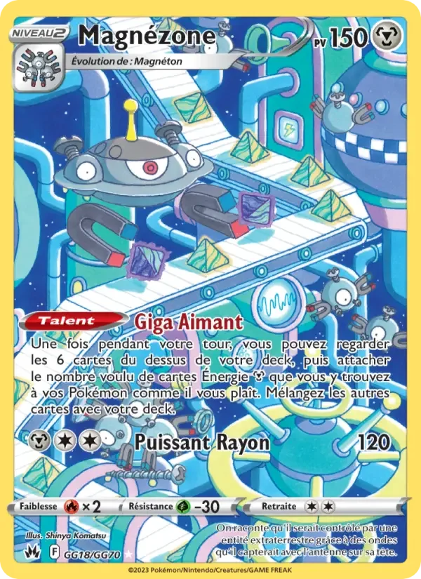 Carte Pokémon Magnézone — Zénith Suprême