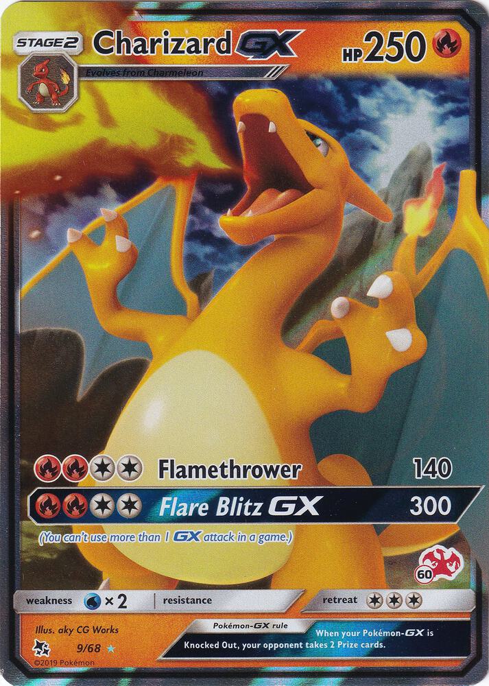 Carte Pokémon Dracaufeu-GX — Destinées Occultes