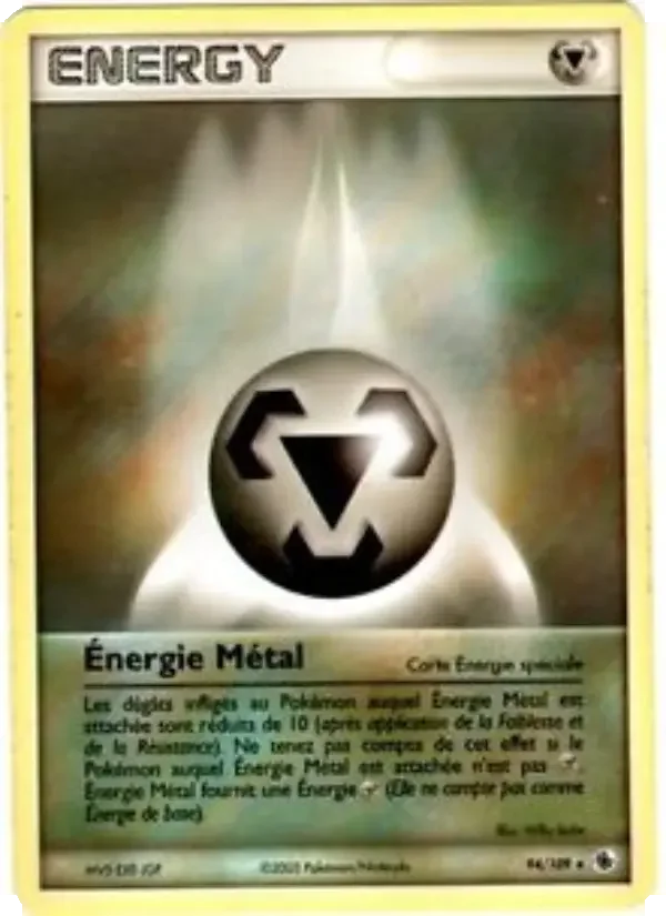 Carte Énergie Métal