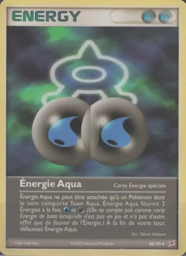 Carte Pokémon Énergie Magma — Team Magma vs Team Aqua