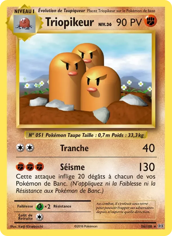 Carte Triopikeur