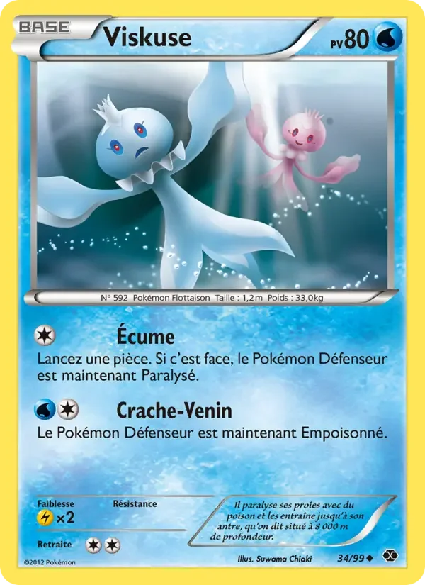 Carte Pokémon Viskuse — Destinées Futures