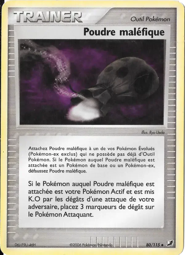 Carte Poudre maléfique