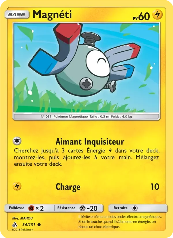 Carte Pokémon Magnéti — Lumière Interdite