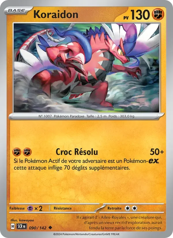 Carte Koraidon