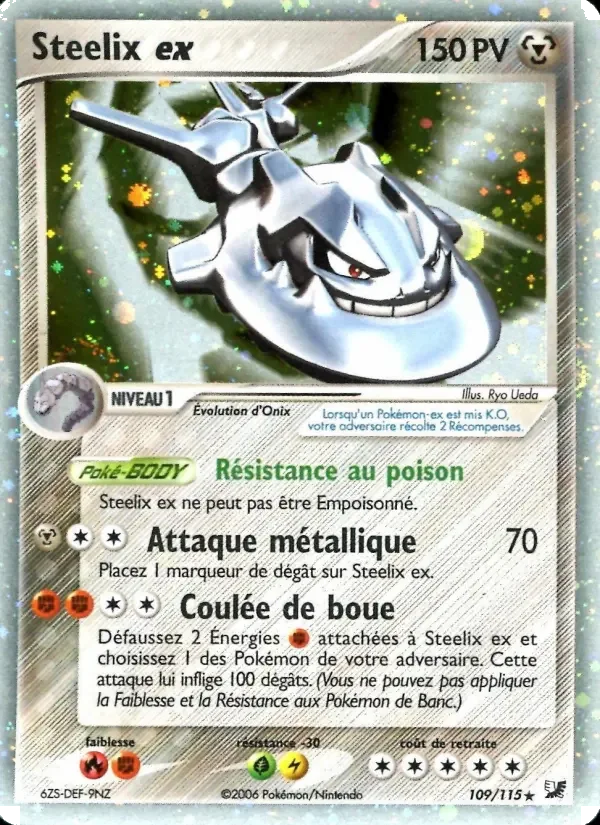 Carte Steelix ex