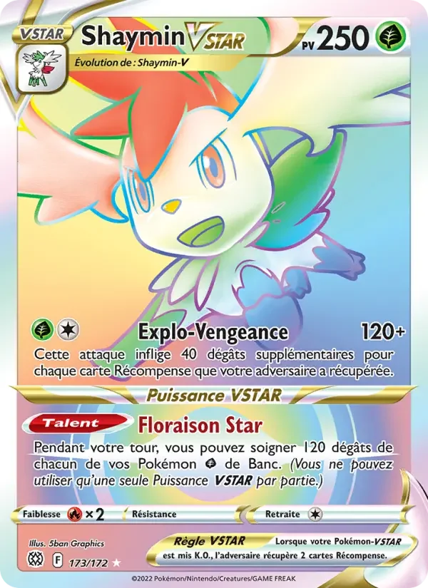 Carte Shaymin VSTAR