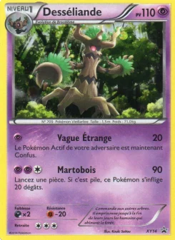 Carte Pokémon Desséliande — Promos X&Y