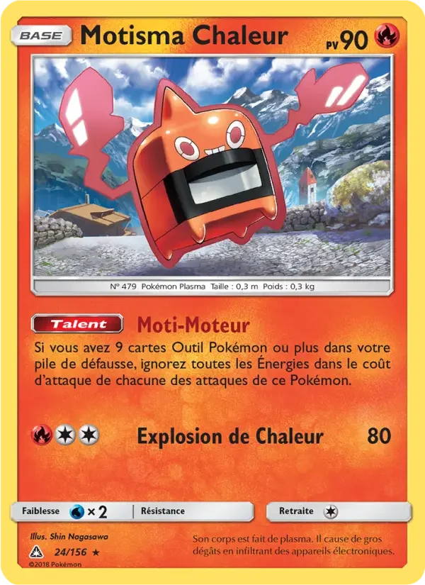 Carte Motisma Chaleur
