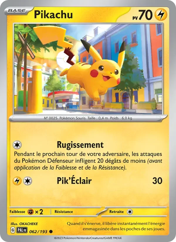 Carte Pikachu