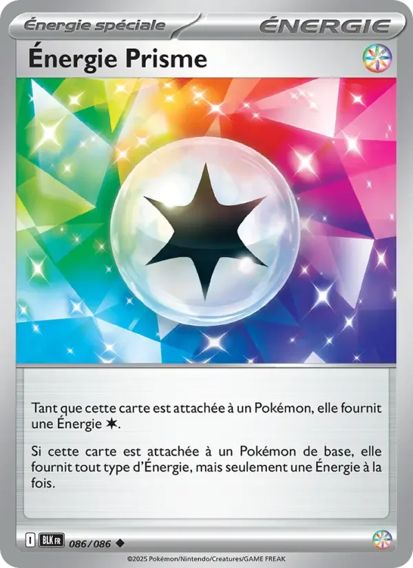 Carte Énergie Prisme