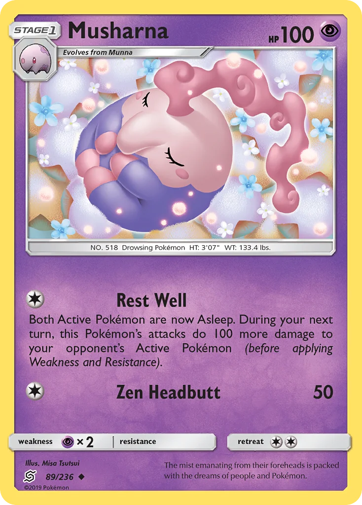 Carte Pokémon Mushana — Harmonie des Esprits