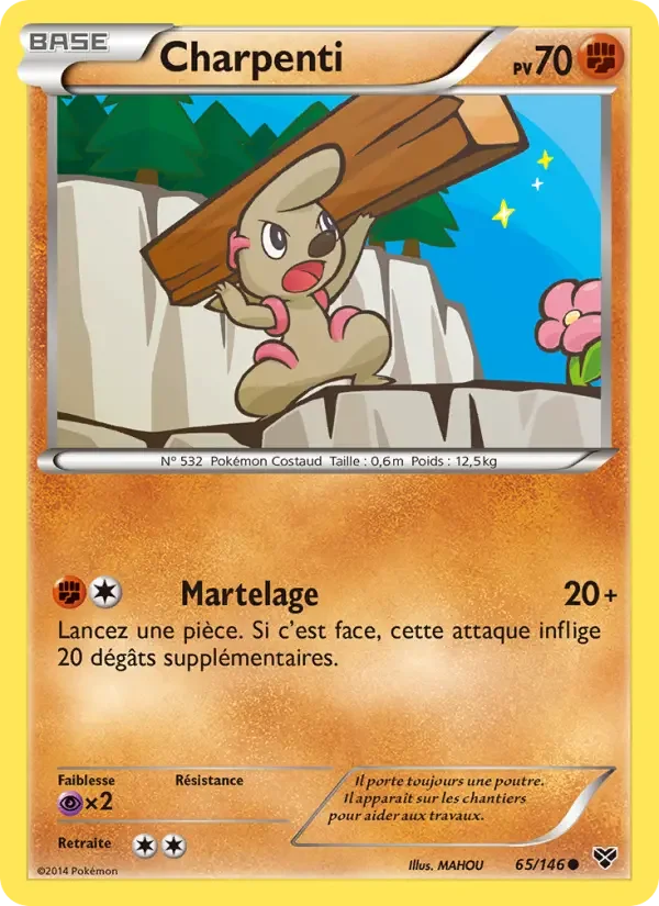 Carte Charpenti