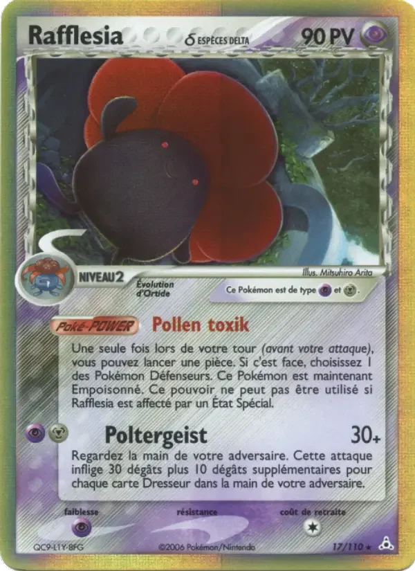 Carte Rafflesia δ
