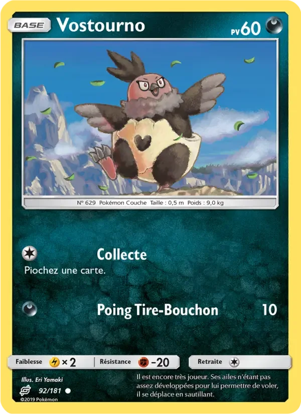 Carte Pokémon Vostourno — Duo de Choc