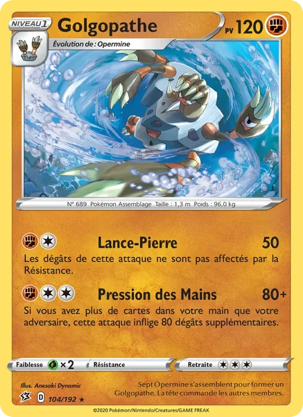 Carte Golgopathe