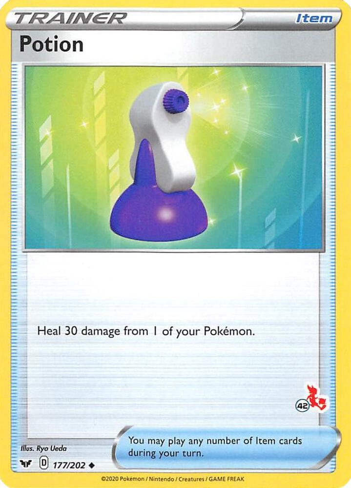 Carte Pokémon Potion — Épée et Bouclier