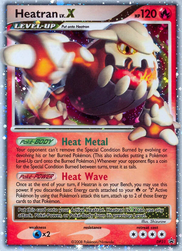 Carte Pokémon Heatran — Promos Diamant et Perle