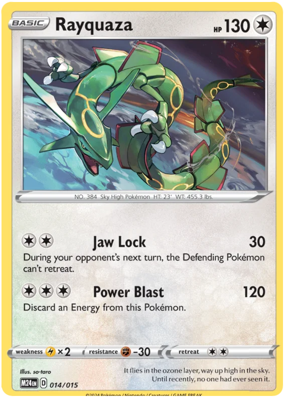 Carte Rayquaza