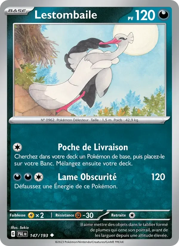 Carte Lestombaile