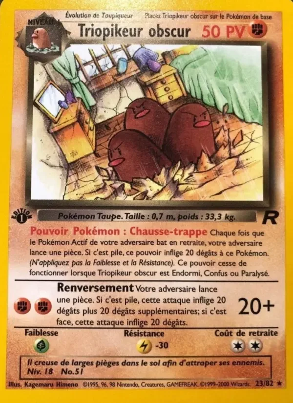Carte Triopikeur obscur