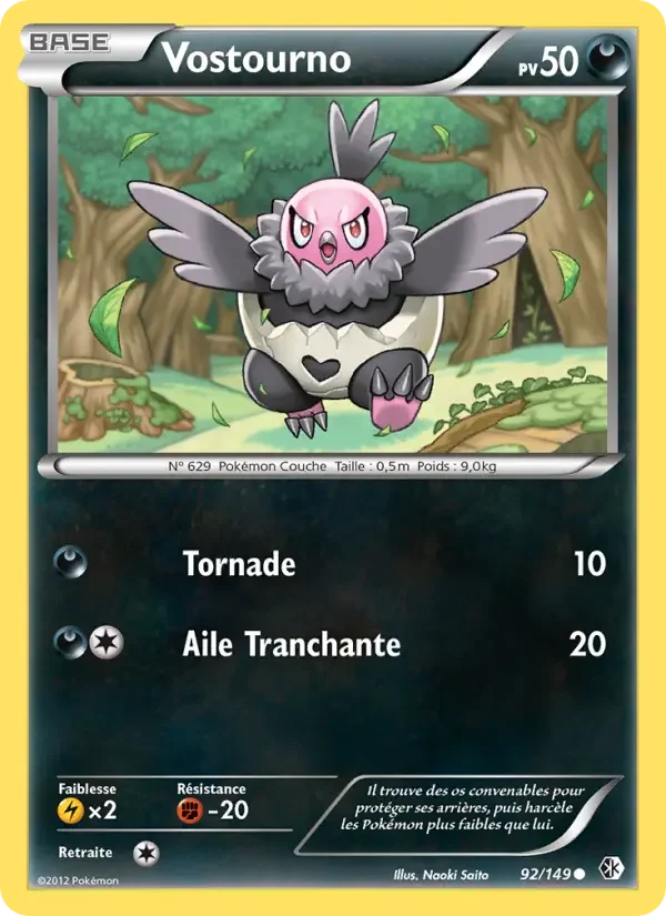 Carte Pokémon Vostourno — Frontières Franchies