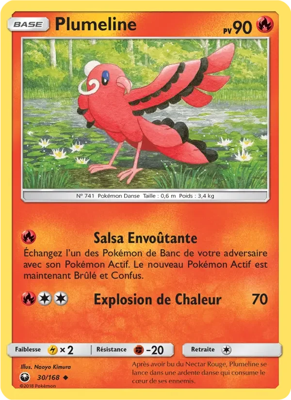 Carte Pokémon Plumeline — Tempête Céleste