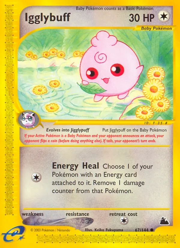 Carte Pokémon Toudoudou — Skyridge