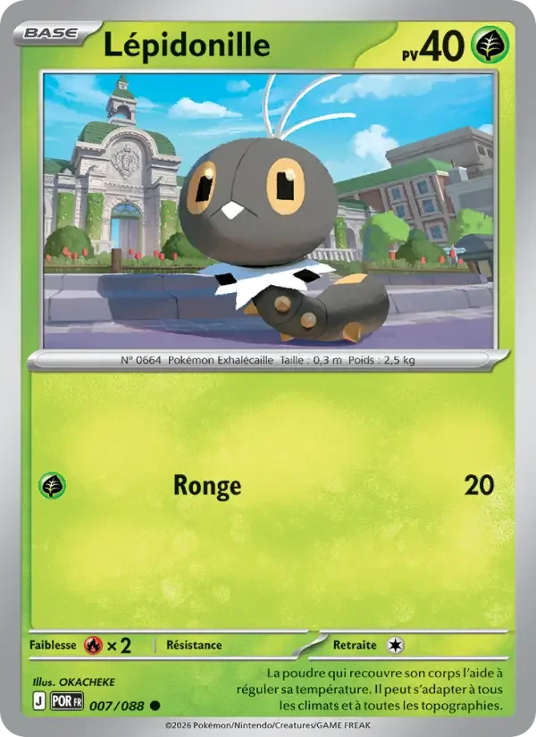 Carte Lépidonille