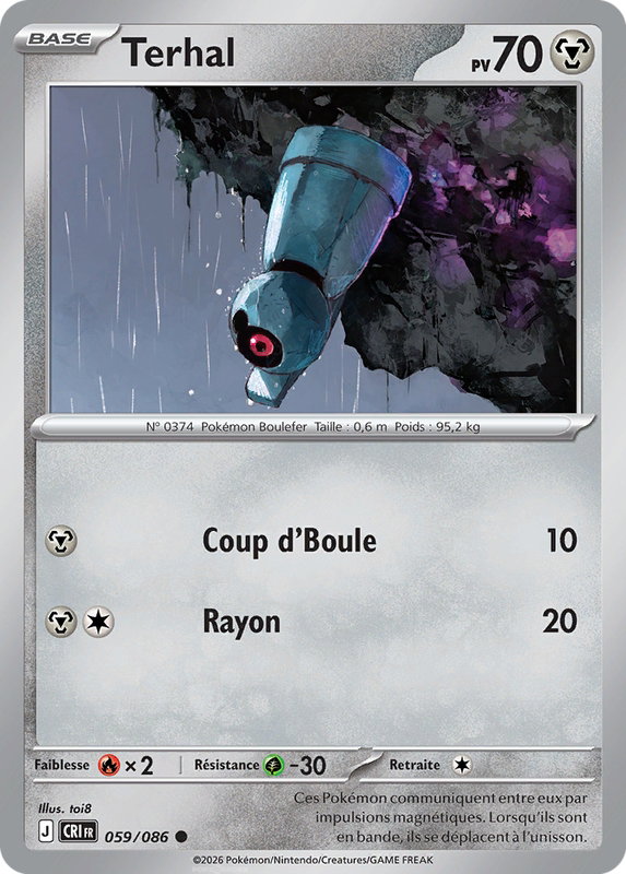 Carte Pokémon Terhal — Chaos Ascendant