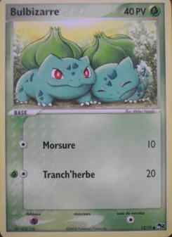 Carte Bulbizarre