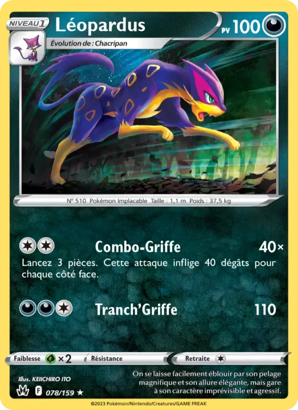 Carte Pokémon Léopardus — Zénith Suprême