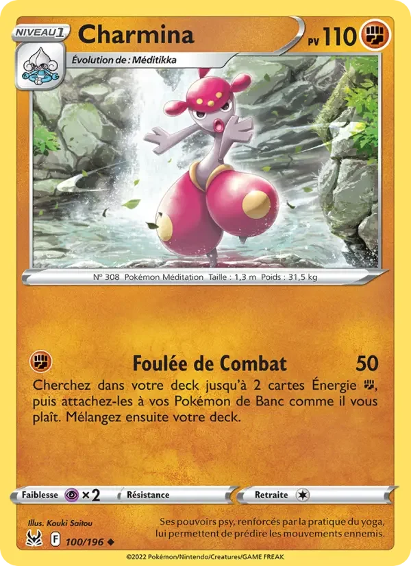 Carte Pokémon Charmina — Origine Perdue