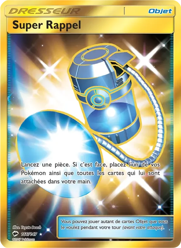 Carte Super Rappel