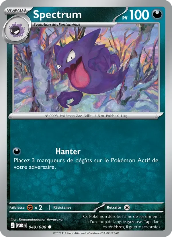 Carte Pokémon Spectrum — Équilibre Parfait